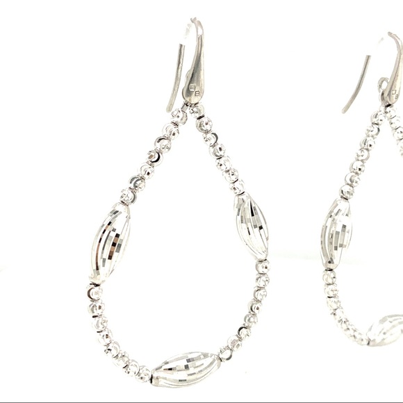 Officina Bernardi Sterling Drop Earrings - Picture 2 of 5